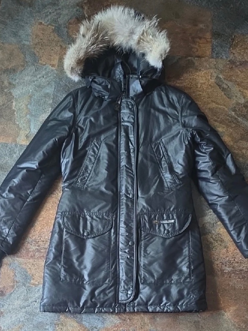 Canada Goose Trillium Shiny Black XS